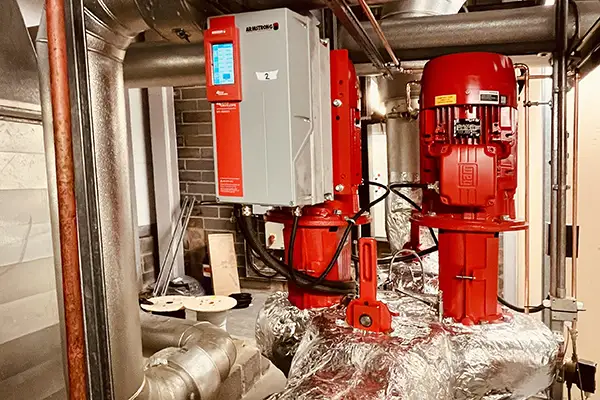 Alan Turing Building Chillers Meel Group Installation 1