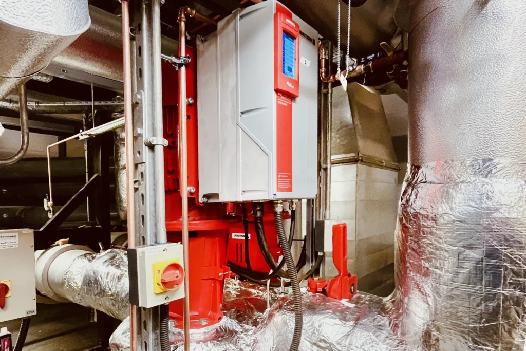 Manchester university Building Chillers Meel Group Installation 2